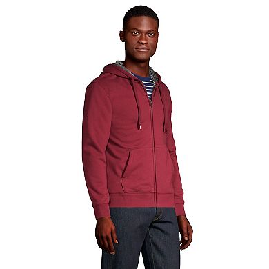 Men's Lands' End Serious Sweats Full-Zip Sherpa Hoodie