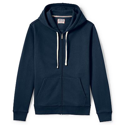 Lands end zip up fleece best sale