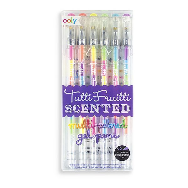 Tutti Frutti Scented Colored Gel Pens - Ooly – The Red Balloon Toy Store