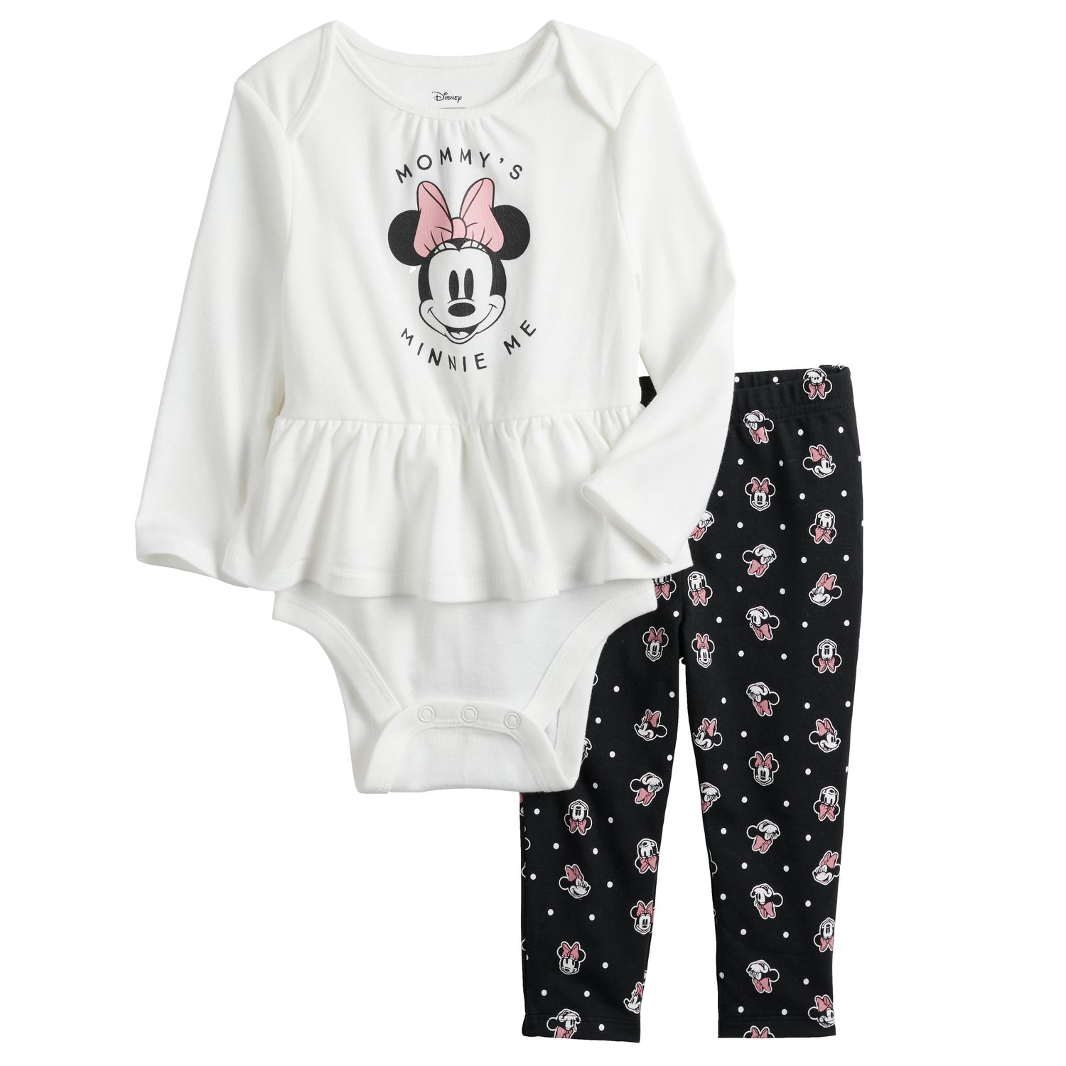 minnie mouse 2 piece outfit