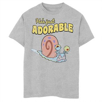 Boys 8-20 SpongeBob SquarePants Gary He's Just Adorable Graphic Tee