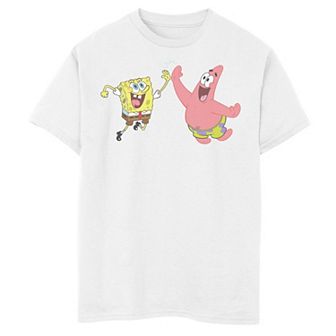Boys 8-20 SpongeBob SquarePants & Patrick High Five Graphic Tee