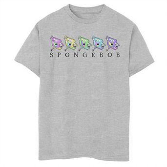 Boys 8-20 SpongeBob SquarePants Neon Sponge Lineup Graphic Tee