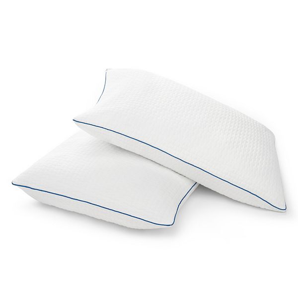 Sleep Innovations 2 Pack Premium Shredded Gel Memory Foam Pillows Set