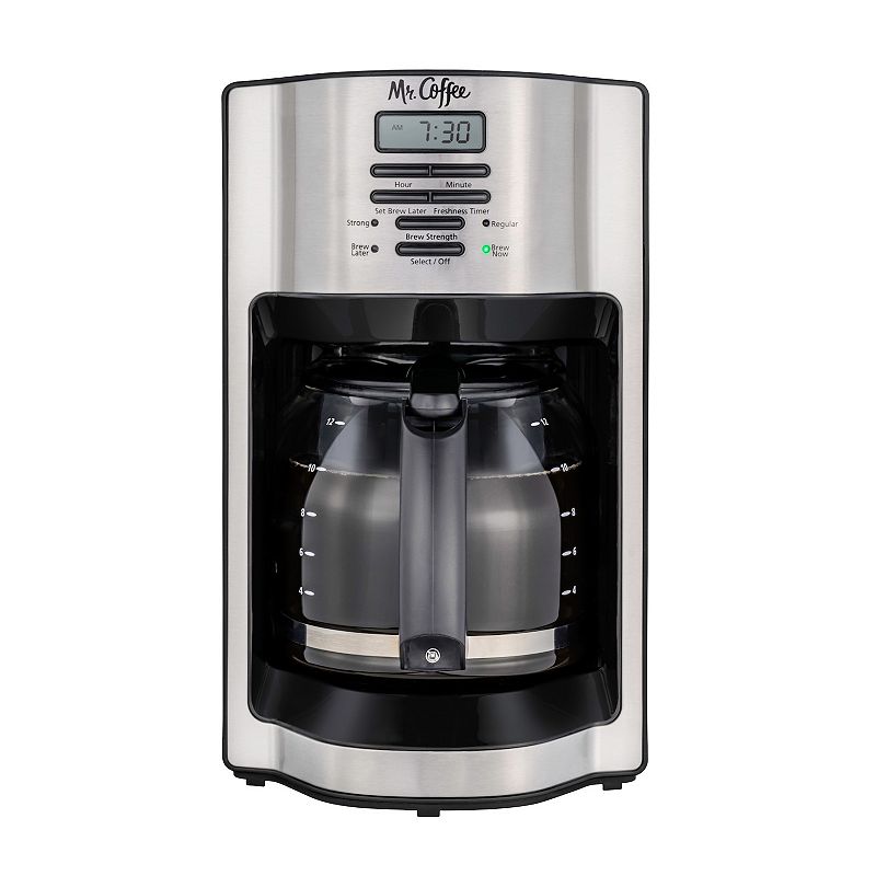 Mr. Coffee - 10-Cup Coffee Maker with Thermal Carafe - Stainless-Steel/Black  - Black Friday