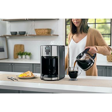 Mr. Coffee Rapid Brew 12-Cup Programmable Coffee Maker