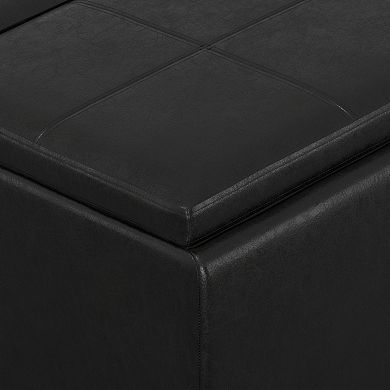 Simpli Home Avalon Storage Ottoman