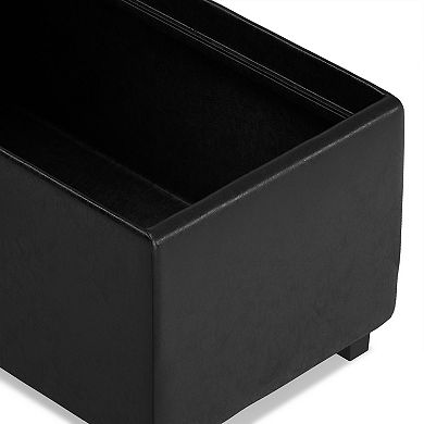 Simpli Home Avalon Storage Ottoman