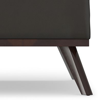 Simpli Home Owen Square Coffee Table Storage Ottoman