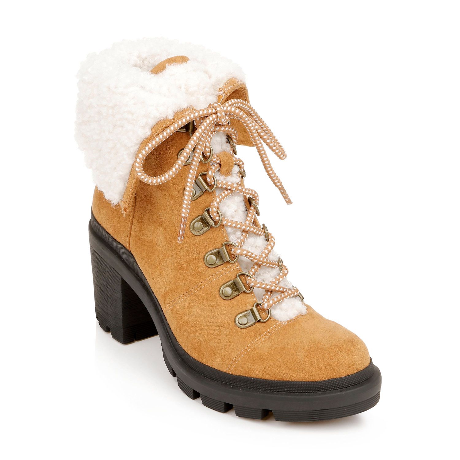 women's winter boots high heel