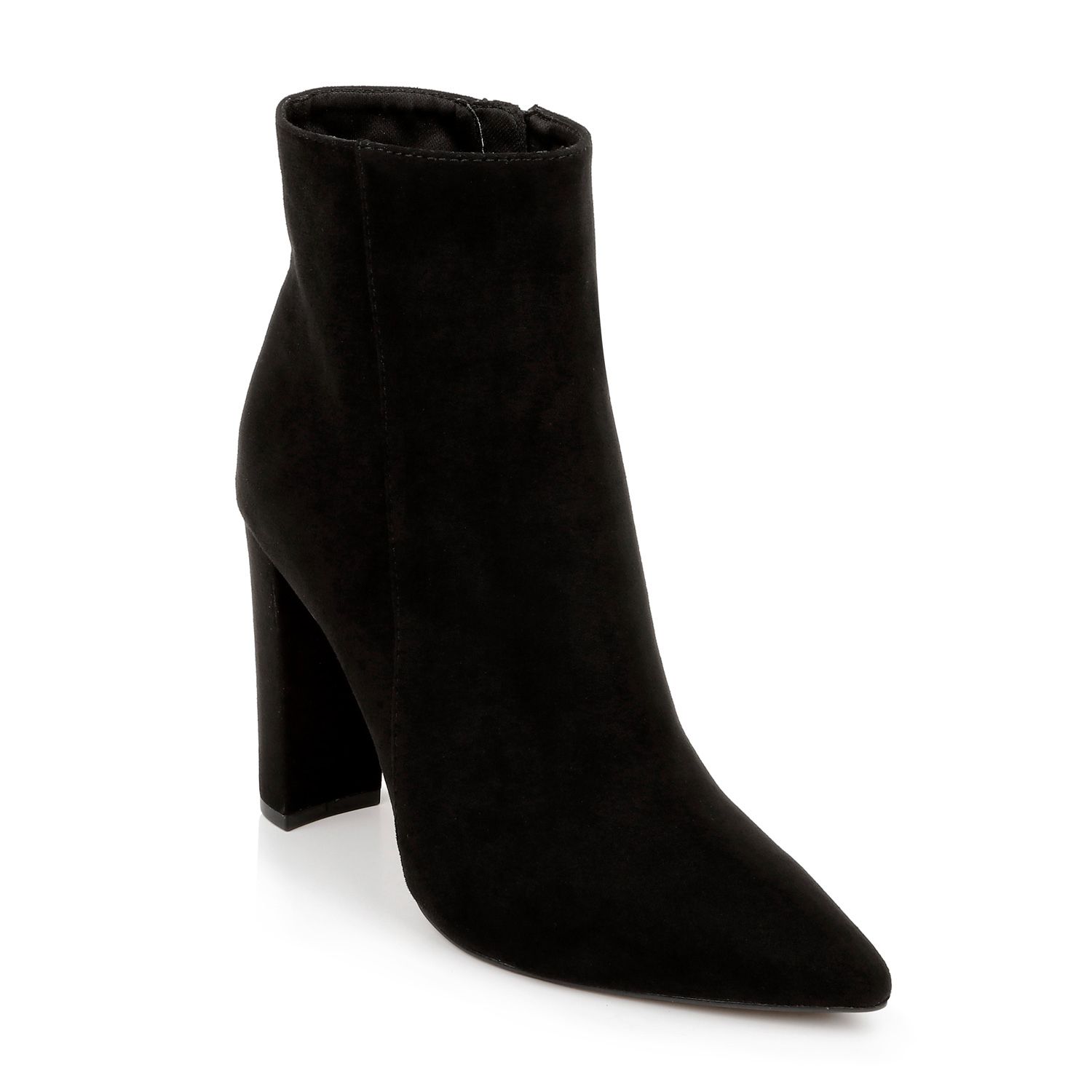 rampage black ankle boots