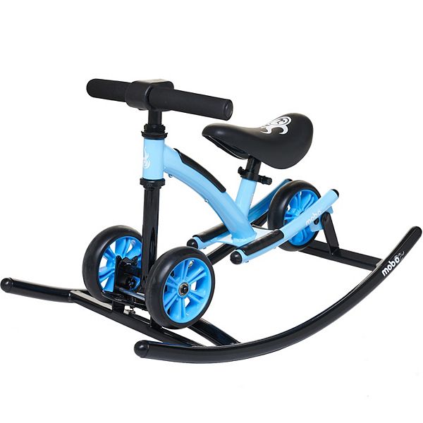 Mobo Wobo 2-in-1 Rocking Kids' Balance Bike - Blue