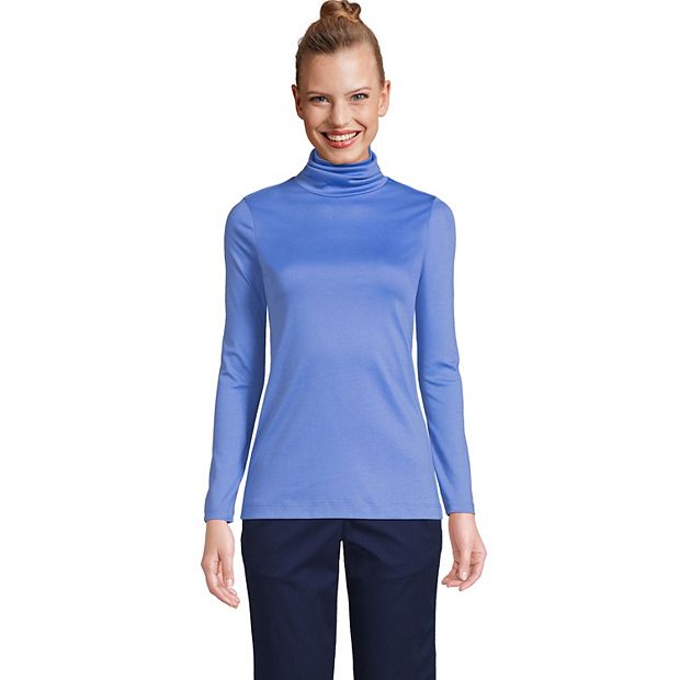 Long Sleeve Cotton Turtleneck