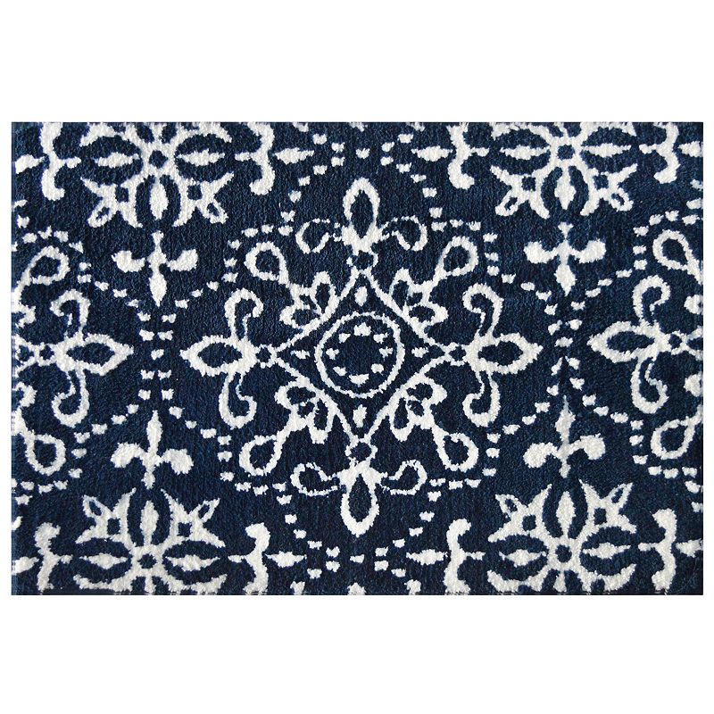Sonoma Goods For Life Ultimate Performance Supersoft Area & Washable Throw Rug, Blue, 8X10 Ft