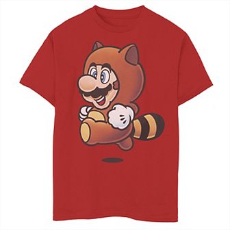 Boys 8-20 Nintendo Super Mario Tanooki Suit Jump Graphic Tee