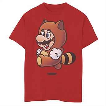 Boys 8-20 Nintendo Super Mario Tanooki Suit Jump Graphic Tee