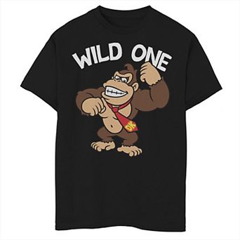 Boys 8-20 Super Mario Donkey Kong Wild One Graphic Tee