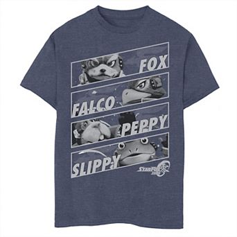 Boys 6-20 Nintendo Star Fox Zero Tilted Team Group Shot Graphic Tee