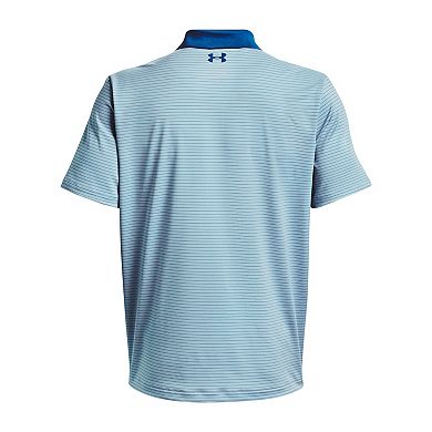 Big & Tall Under Armour Classic-Fit Striped Performance Polo