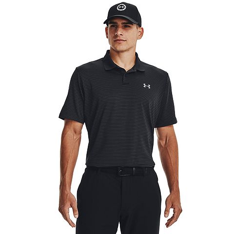 Мужское поло Under Armour Classic-Fit больших размеров в полоску