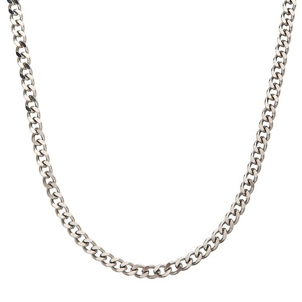 Stainless steel chain with shop diamonds