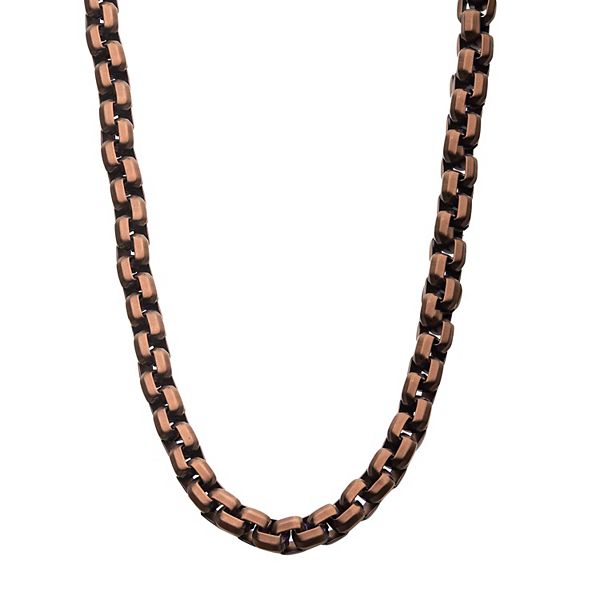 Mens rose gold chain on sale necklace