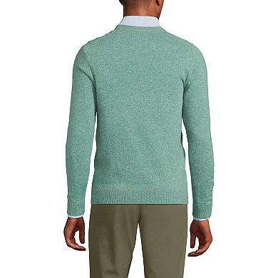 Men's Lands' End Fine-Gauge Cashmere Crewneck Sweater