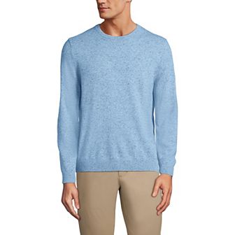 Men's Lands' End Fine-Gauge Cashmere Crewneck Sweater
