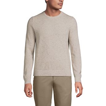 Men's Lands' End Fine-Gauge Cashmere Crewneck Sweater