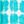 Aqua Tie Dye Plaid