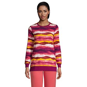 Petite Lands' End Serious Sweats Crewneck Sweatshirt Tunic