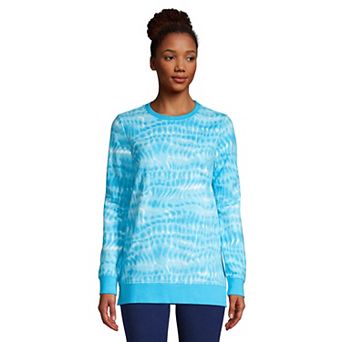 Petite Lands' End Serious Sweats Crewneck Sweatshirt Tunic