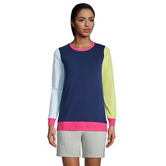 Petite Lands' End Serious Sweats Crewneck Sweatshirt Tunic