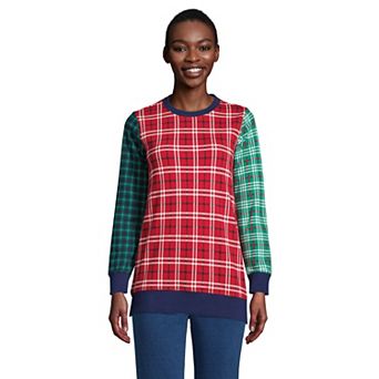 Petite Lands' End Serious Sweats Crewneck Sweatshirt Tunic