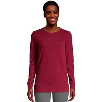 Petite Lands' End Serious Sweats Crewneck Sweatshirt Tunic
