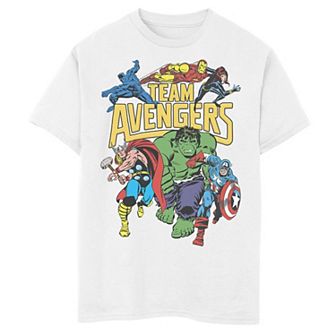 Boys 8-20 Marvel Avengers Classic Group Assemble Graphic Tee