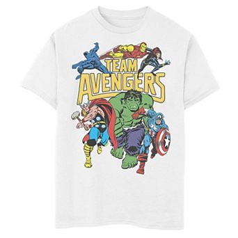 Boys 8-20 Marvel Avengers Classic Group Assemble Graphic Tee