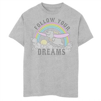 Disney's Dumbo Boys 8-20 Follow Your Dreams Graphic Tee