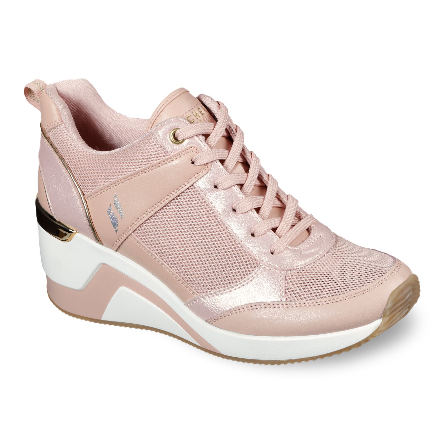 skechers million air wedge sneaker