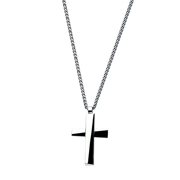 Stainless steel store cross necklace kohls