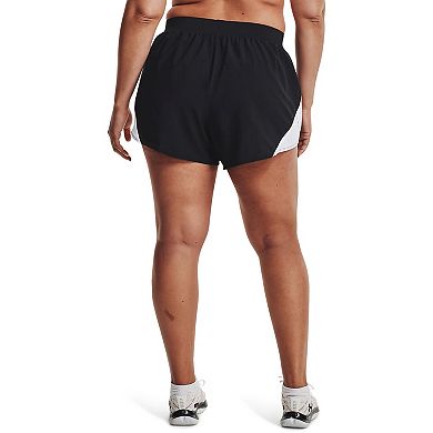 Plus Size Under Armour Fly By 2.0 Shorts