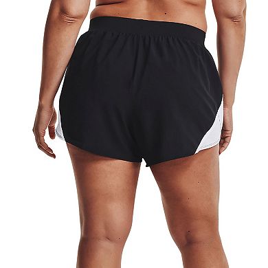 Plus Size Under Armour Fly By 2.0 Shorts