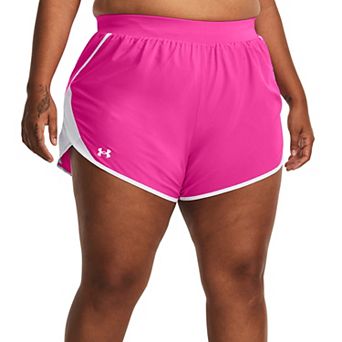Plus Size Under Armour Fly By 2.0 Shorts