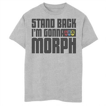 Boys 8-20 Power Rangers Stand Back I'm Gonna Morph Graphic Tee
