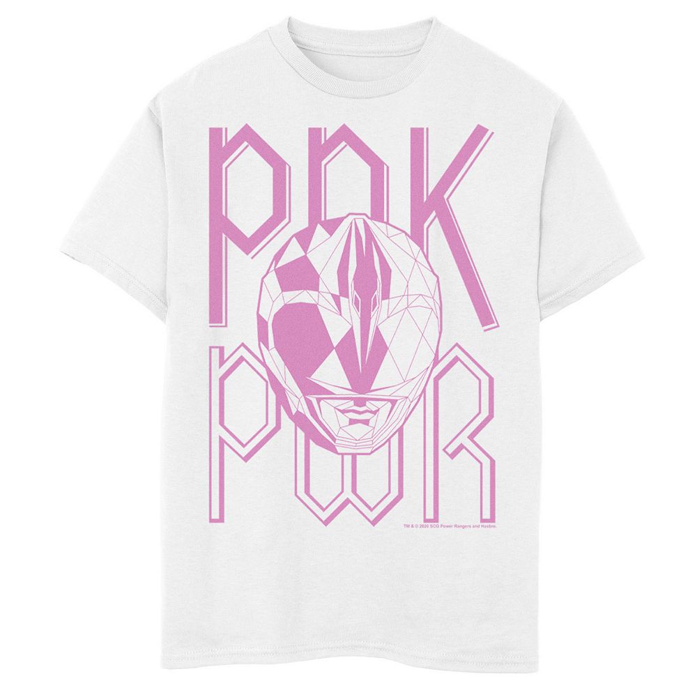 Boys 6-20 Power Rangers Pink Ranger Pink Power Graphic Tee