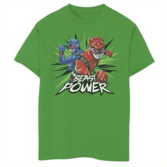 Boys 8-20 Power Rangers Beast Power Action Shot Graphic Tee