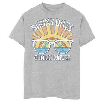 Boys 6-20 Fifth Sun Sunny Days Choice Waves Sunset And Sunglasses Graphic Tee
