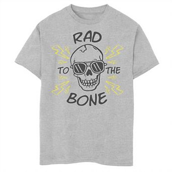 Boys 8-20 Fifth Sun Rad To The Bone Skull And Lightning Bolt Sketch Graphic Tee