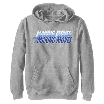 Boys 8-20 Fifth Sun Making Moves Text Stack Graphic Hoodie