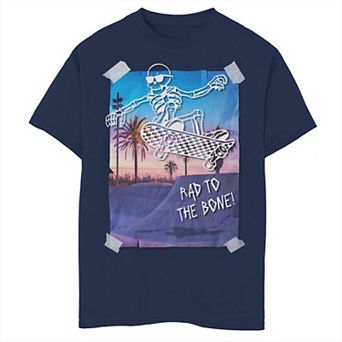 Boys 8-20 Fifth Sun Skate Park Skeleton Poster Graphic Tee